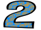 Number 2, Vector, Symbol, Element, Graphic PNG