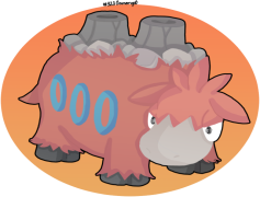 Numel Pokemon, Fire Type, Pokémon Species, Evolution, Hoenn Region PNG