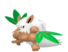 Nuzleaf Pokemon, Grass Type, Evolutionary Stage, Sinnoh Region, Dark Type PNG
