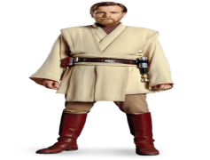 Obi Wan, Star Wars, Galactic Hero, Lightsaber Duelist, Clone Wars PNG