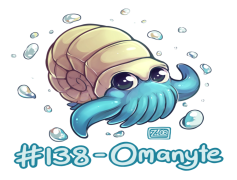 Omanyte Pokemon, Evolution, Water, Rock, Pokémon PNG