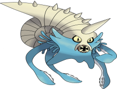 Omanyte Pokemon, Water-Type, Rock-Type, Ancient, Shell PNG