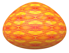 Orange Easter Egg, Easter Basket, Colorful Eggs, Family Gathering, Holiday Tradition PNG