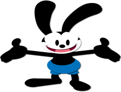 Oswald The Lucky Rabbit, Animated Character, Vintage Animation, Film History, Classic Cartoon PNG