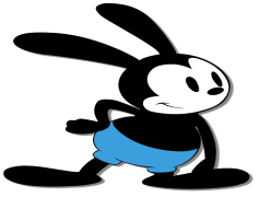 Oswald The Lucky Rabbit, Cartoon Character, Disney History, Animated Series, Vintage Animation PNG