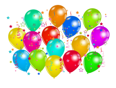 Party Decoration, Balloon Arrangements, Decorative Accents, Themed Decor, Celebration Setup PNG