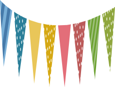 Party Flags, Celebration Banners, Decorative Flags, Themed Flags, Party Accessories PNG