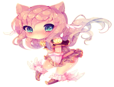 Pastel Anime Girl, Soft Color Palette, Dreamy Aesthetic, Kawaii Style, Cute Character PNG