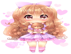 Pastel Anime Girl, Whimsical, Character, Kawaii, Fantasy PNG