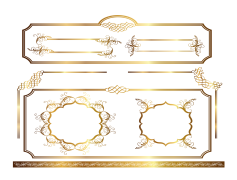 Pattern Border, Stylish Outline, Unique Trim, Ornamental Strip, Creative Frame PNG