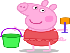 Peppa, Friends, Adventure, Fun, Family PNG