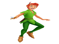 Peter Pan, Flight, Wendy, Tinkerbell, Captain Hook PNG