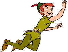 Peter Pan, Neverland, Lost Boys, Captain Hook, Flight PNG