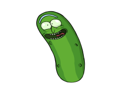 Pickle Rick, Chaos, Humor, Transformation, Family PNG