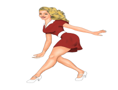 Pin Up Girl, Fashion, Retro, Glamour, Classic PNG