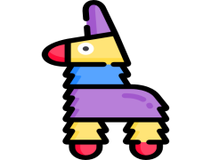 Pinata, Celebration, Festivity, Colorful, Treats PNG