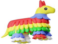 Pinata, Party, Tradition, Colorful, Candy PNG