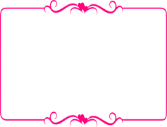 Pink Border, Stylish Trim, Vibrant Accent, Soft Hue, Feminine Touch PNG