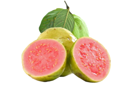 Pink Guava, Juicy Flesh, Refreshing Snack, Culinary Delight, Sweet Aroma PNG