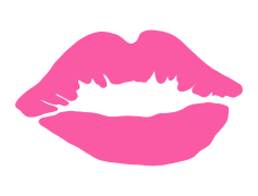 Pink Lips, Makeup, Seductive, Fashion, Kissable PNG
