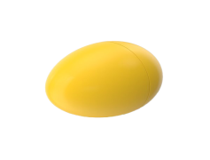Plain Yellow Easter Egg, Egg Hunt, Holiday Decoration, Seasonal Joy, Bright Color PNG