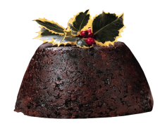 Plum Pudding, Traditional, Dessert, Sweet, Holiday PNG