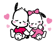 Pochacco, Fun, Adorable, Dog, Cartoon PNG