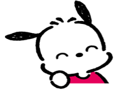 Pochacco, Playful, Fun, Dog, Cartoon PNG