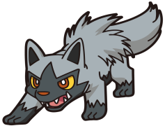 Poochyena Pokemon, Howling, Johto Region, Dark Type, Bite Attack PNG