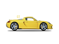 Porsche Carrera GT, Luxury, V10, Supercar, Speed PNG