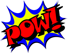 Pow, Bang, Smash, Boom, Wham PNG