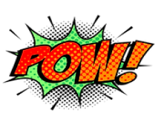 Pow, Zap, Wham, Smash, Boom PNG