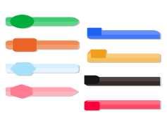 PPT Vector, Elements, Template, Slide, Graphics PNG