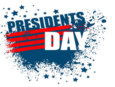 Presidents Day Banner, Commemoration, Patriotic, USA, Holiday PNG