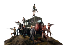 PUBG Character, Tactical Gameplay, Survival Game, Shooter, Battle Royale PNG