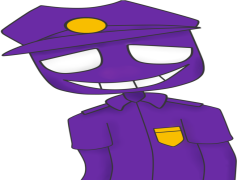Purple Guy, Nightmare, Video Game, Creepy, Horror PNG