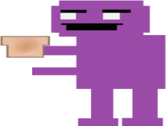 Purple Guy, Villain, Video Game, Dark Aesthetic, Horror Theme PNG