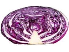 Purple Half Cabbage, Vegetable, Healthy, Organic, Fresh PNG