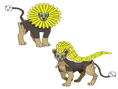 Pyroar Pokemon, Kalos Region, Lion Pokémon, Evolutionary Line, Intimidate Ability PNG