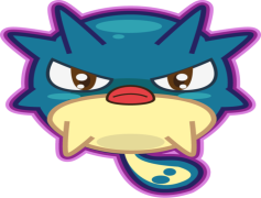 Qwilfish Pokemon, Water Type, Inflatable Body, Sharp Fins, Tentacle Defense PNG