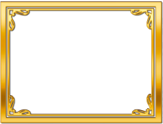 Rectangle Gold Frame, Ornate Border, Elegant Decoration, Vintage Style, Wall Art PNG