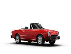 Red Fiat, Classic, Stylish, Vehicle, Car PNG
