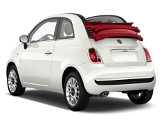 Red Fiat, Italian Design, Urban Transport, Efficient Driving, Vibrant Color PNG