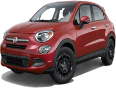 Red Fiat, Retro Appeal, Compact Design, Classic Car, Italian Vehicle PNG