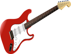 Red Rock Guitar, Melody, Strings, Music, Acoustic PNG