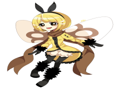 Ribombee Pokemon, Cute Appearance, Bug Type, Fairy Type, Nectar Collector PNG