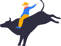 Rodeo, Bull Riding, Competition, Cowboys, Bucking PNG