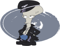 Roger American Dad, Humor, Mischief, Adventure, Alien PNG