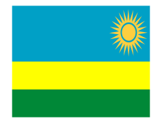 Rwanda Flag, African Nation, Cultural Symbol, Heritage Colors, Unity Emblem PNG