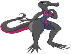 Salazzle Pokemon, Fire Type, Poison Type, Female Evolution, Lizard Pokemon PNG
